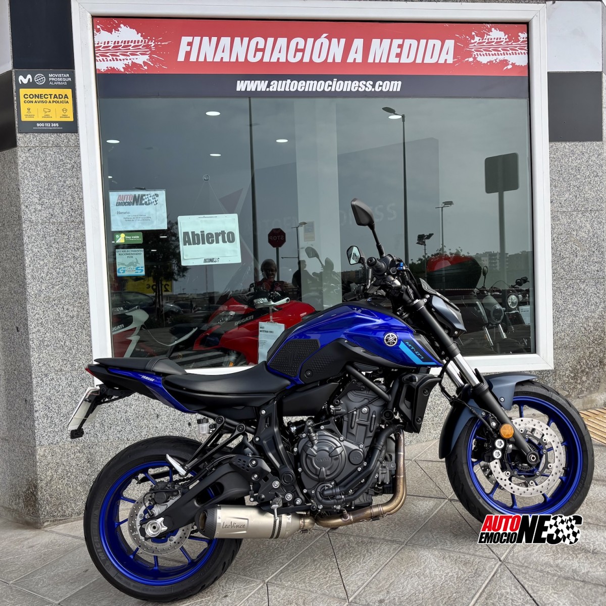 YAMAHA, MT-07 LEO VINCE NINE