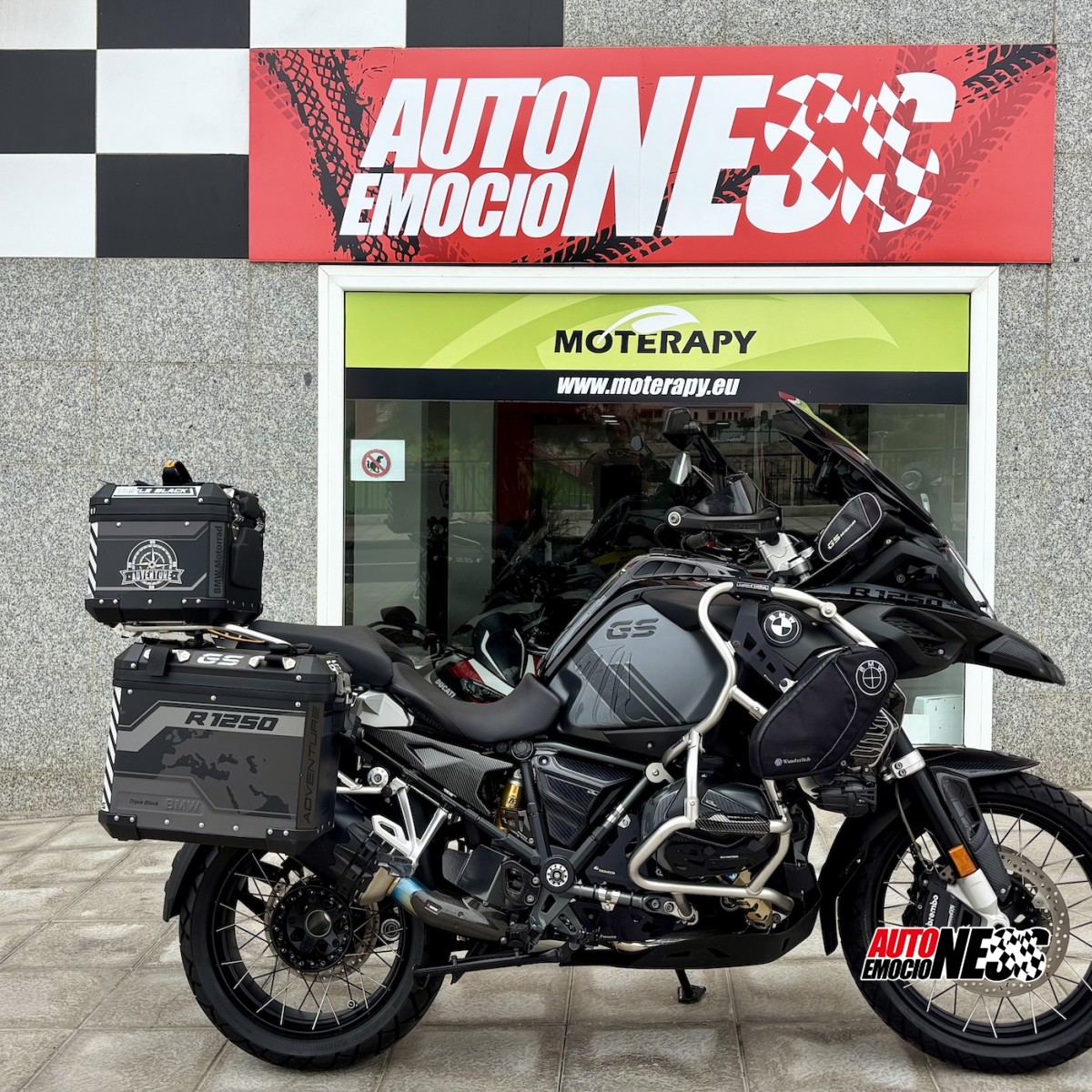 BMW, R 1250 GS ADVENTURE TRIPLE BLACK 